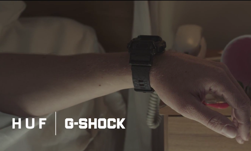 HUF x G-SHOCK GD400HF-1 限量腕表发布官方宣传微电影「WHAT」